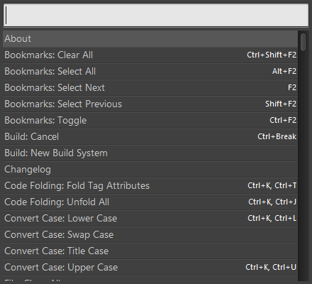 sublime-text-Command-palette