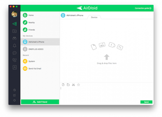 AirDroid dla systemu Android do zarządzania plikami