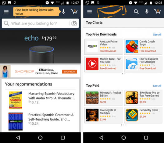 Google Play vs. Amazon Appstore: Który lepszy? dom z aplikacjami 571x500