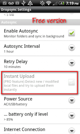 Prawdziwie zsynchronizuj swoje urządzenie z Androidem z Dropbox za pośrednictwem Dropsync [Android 2.0+] Dropync za darmo