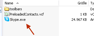 skype.exe - przenośna wersja skype