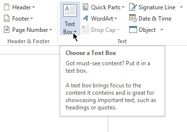 Użyj tej sztuczki dla lepszego pozycjonowania tabeli w polu tekstowym MS Word MSWord