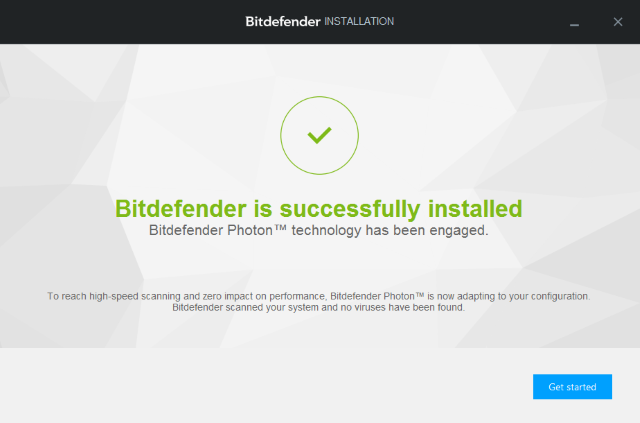 Zainstalowany w muo-bitdefender