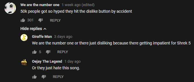 YouTube nie lubi komentarzy